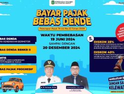 Pemprov Kalbar: Bayar Pajak Bebas Denda