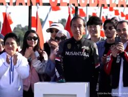 Presiden Joko Widodo Bermalam di Istana IKN