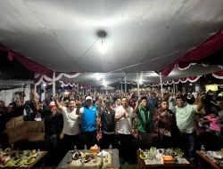 Warga Sungai Awan Antusias Sambut Calon Gubernur Norsan