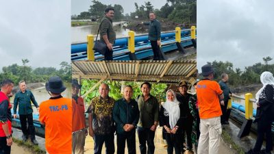 Komisi IV DPRD Kalbar, Mulyadi Tawik, Tinjau Sungai di Kota Singkawang