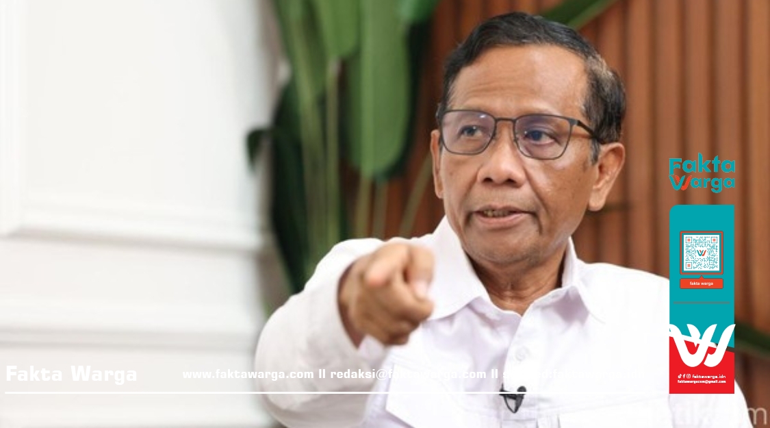 Mahfud MD Kritik Tajam Wacana Denda Damai untuk Koruptor