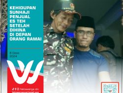 Kehidupan bapak Sunhaji penjual es teh setelah di hina di depan orang ramai