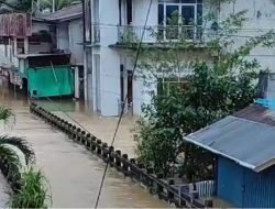 Banjir Susulan Rendam Pasar Desa Darit, Warga Diminta Waspada