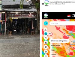 BMKG Peringatkan Potensi Cuaca Ekstrem di Kalimantan Barat