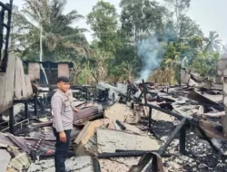 Tiga Rumah di Sekadau Ludes Dilalap Api