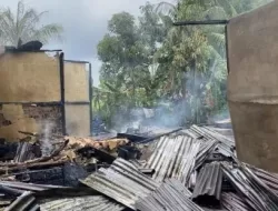 Kebakaran Akibat Korsleting Listrik Hanguskan Rumah Warga di Kubu Raya