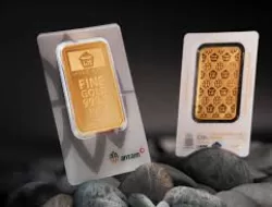 Harga Emas Antam 24 Karat Hari Ini Turun Rp 10.000 per Gram