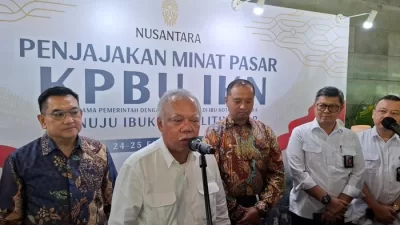 Kepala OIKN Basuki Hadimuljono Berharap IKN Dapat Investasi dari Danantara