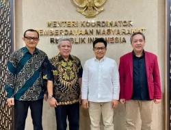 Lakukan Audiensi di Kemenko PM, Mulyadi Tawik dan Muda Mahendrawan, Bahas Integrasi Data Kemiskinan