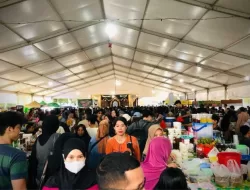 War Takjil Buka Puasa, Warga Padati Bazar Ramadhan Mujahidin