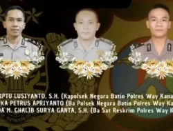 3 Polisi Gugur Ditembak Saat Gerebek Sabung Ayam di Lampung