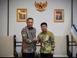 Temui Wamenkop, Bupati Sambas Bahas Kopdes Merah Putih