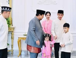 Prabowo Sambut Tamu di Open House Istana, Emil Salim dan Masyarakat Umum Hadir