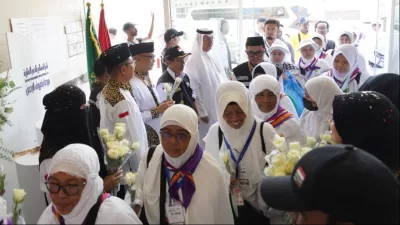 Jemaah Haji Indonesia di Arab Saudi. (Dok Kemenag)