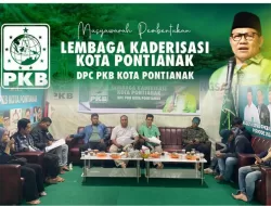 DPC PKB Pontianak Resmi Bentuk LKK, Bukhori Pimpin Lembaga Kaderisasi