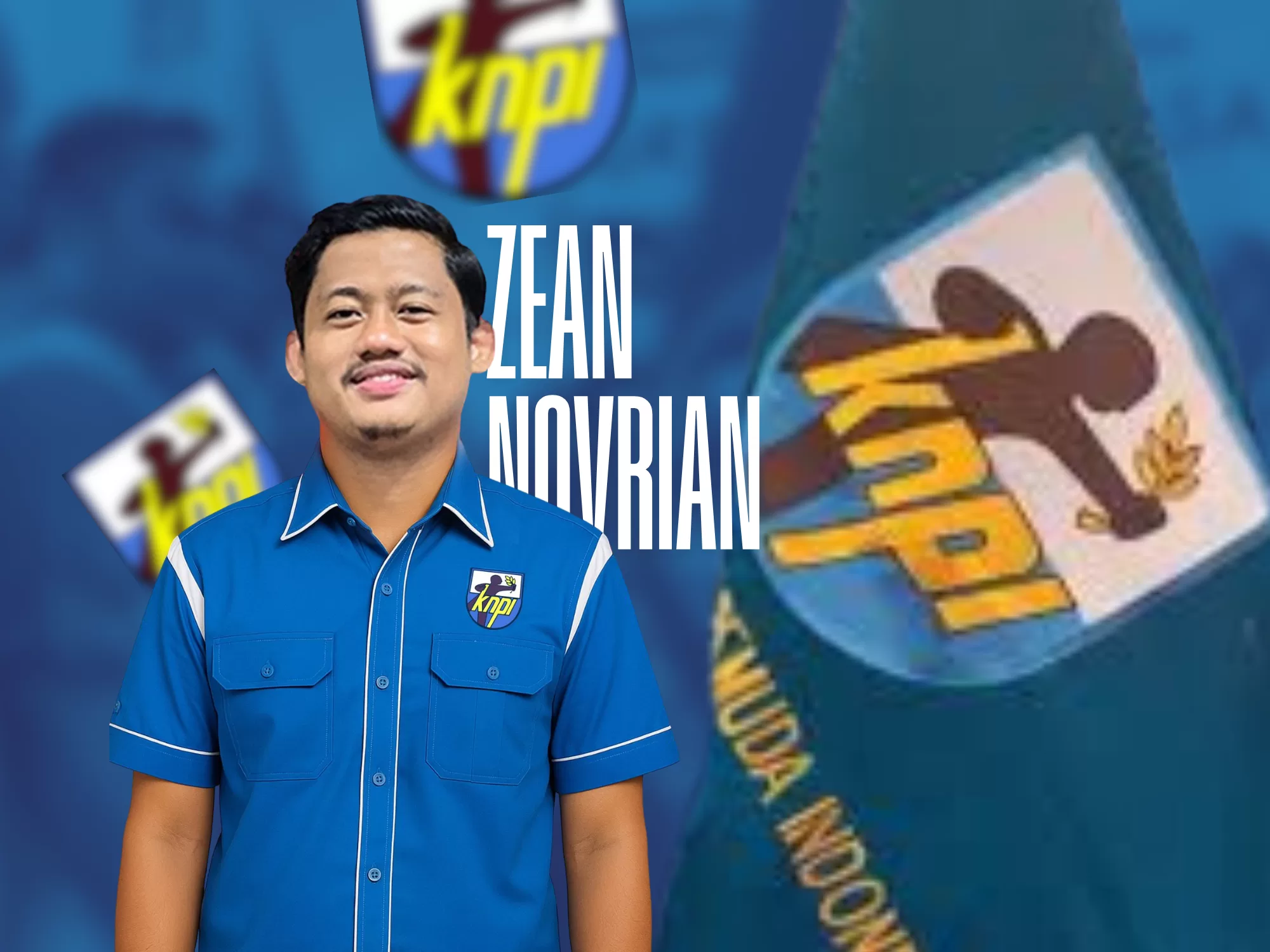 foto zean novrian ketua KNPI Kota Pontianak