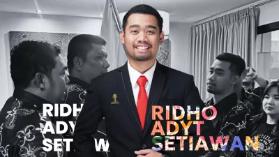 FOTO WAJAH Ridho adyt Setiawan, ketua terpilih BPD HIPMI Kalbar 2025-2028