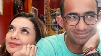 Dok: Najwa Shihab bersama Almarhum Suaminya, Ibrahim Sjarief Assegaf.