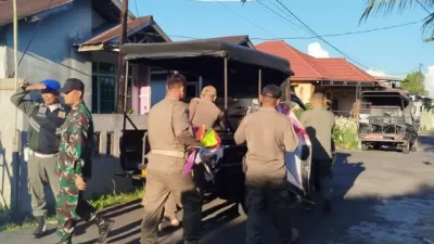Satpol PP Lakukan Penertiban Pemain Layang-Layang yang Memabahayakan Masyarakat.