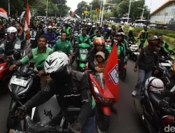 25 Ribu Ojol Gelar Aksi Besar-besaran di Jakarta, Ini 5 Tuntutannya