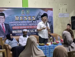 Reses di Mempawah, Mulyadi Tawik: DPRD Jangan Ogah-ogahan Turun ke Masyarakat