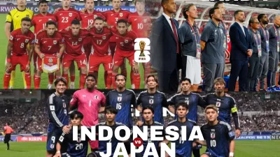 Timnas Indonesia VS Jepang Reuni Sejarah Penjajahan di Lapangan Hijau