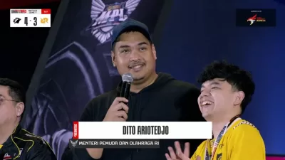 Menpora Dito Apresiasi Kemenangan Onic di MPL ID S15