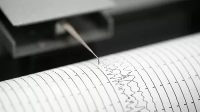 Ilustrasi gempa (Foto: Getty Images/kickers)