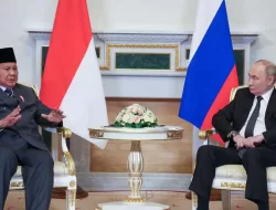 Prabowo dan Putin Pererat Hubungan Bilateral Indonesia dan Rusia