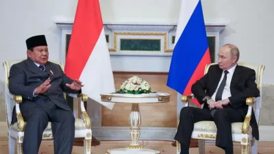 Prabowo dan Putin Pererat Hubungan Bilateral Indonesia dan Rusia