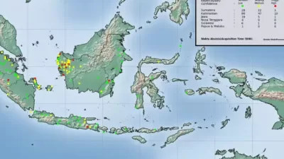 Kalimantan Catat Titik Panas Tertinggi, BMKG Minta Waspada Potensi Karhutla