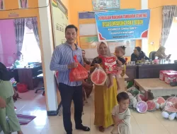 Pemerintah Desa Semparong Gelar Program PMT Dukung Penurunan Stunting