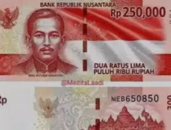 Uang Baru “Edisi Kemerdekaan” Rp250 Ribu Hoaks, Ini Penjelasan BI