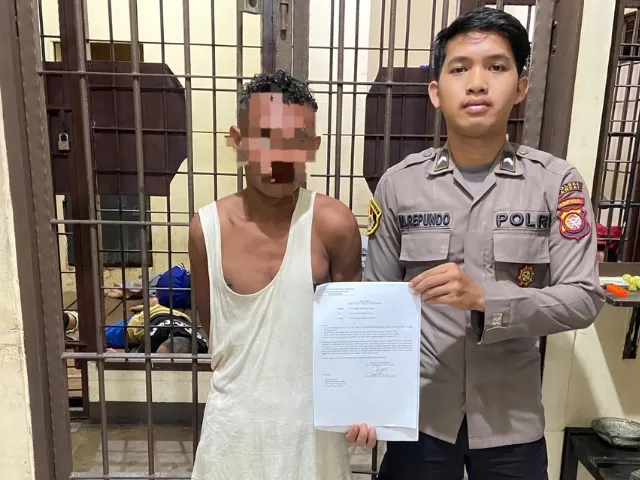 Pelaku berinisial S.K., diketahui merupakan pekerja di perusahaan sawit PT SMS.