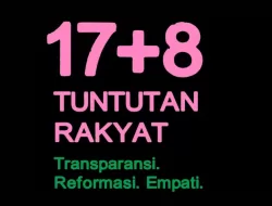 Andovi Da Lopez Gagas 17+8 Tuntutan Rakyat, Publik Bandingkan dengan DPR