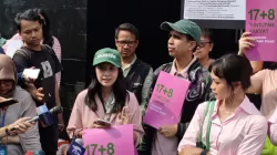 Koalisi Sipil Serahkan 17+8 Tuntutan Rakyat ke DPR