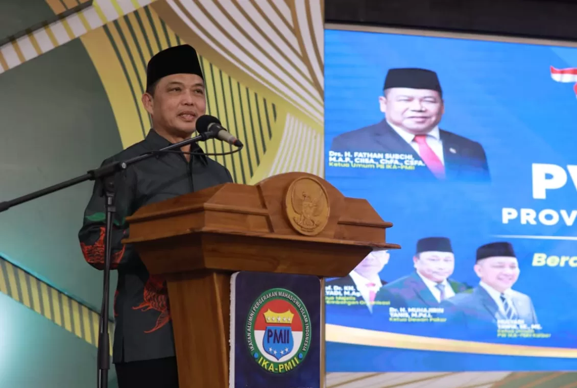 Gubernur Kalimantan Barat Ria Norsan mendorong IKA PMII Kalbar menjadi mitra strategis pemerintah daerah untuk bergerak dan memberikan kontribusi nyata bagi pembangunan.