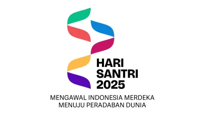 Kementerian Agama merilis logo Hari Santri 2025 bertema “Mengawal Indonesia Merdeka, Menuju Peradaban Dunia.” Simak makna filosofinya dan link download resmi dari Kemenag.