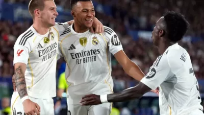 Mbappe Hat-trick, Real Madrid Libas Kairat 5-0 di Kazakhstan