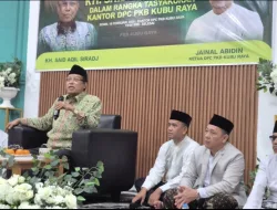 DPC PKB Kubu Raya Resmikan Kantor, KH Said Aqil Siradj Beri Tausiyah Kebangsaan