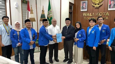 Rembuk Gagasan PC PMII DIY: Serahkan Rekomendasi Kebijakan Lingkungan kepada WaliKota Yogyakarta