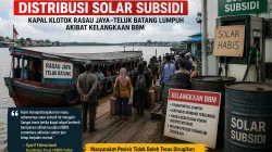 FOMDA Kalbar Pertanyakan Distribusi Solar Subsidi, Kapal Klotok Rasau Jaya–Teluk Batang Lumpuh